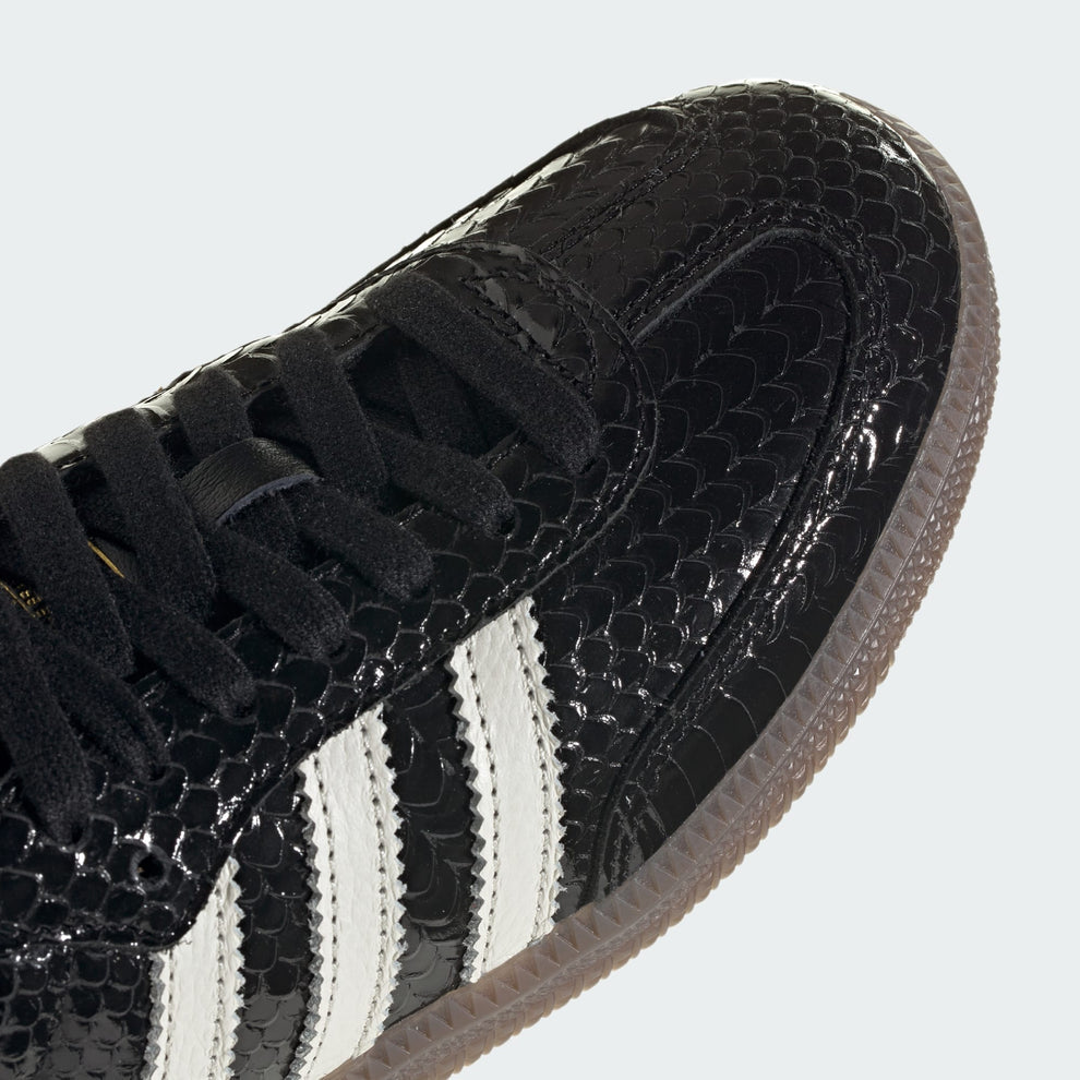 Adidas Samba OG  "Chrome" — Cuir Métallisé & Effet Craquelé