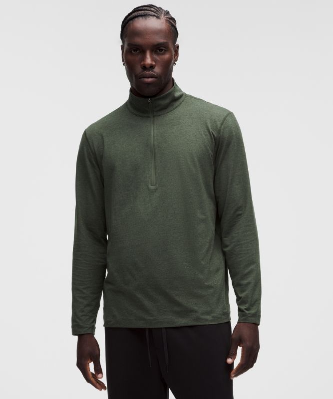Haut demi-zippé Soft Jersey
