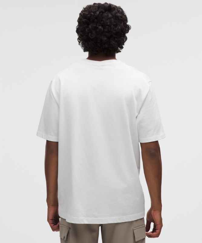 T-shirt en jersey de coton épais