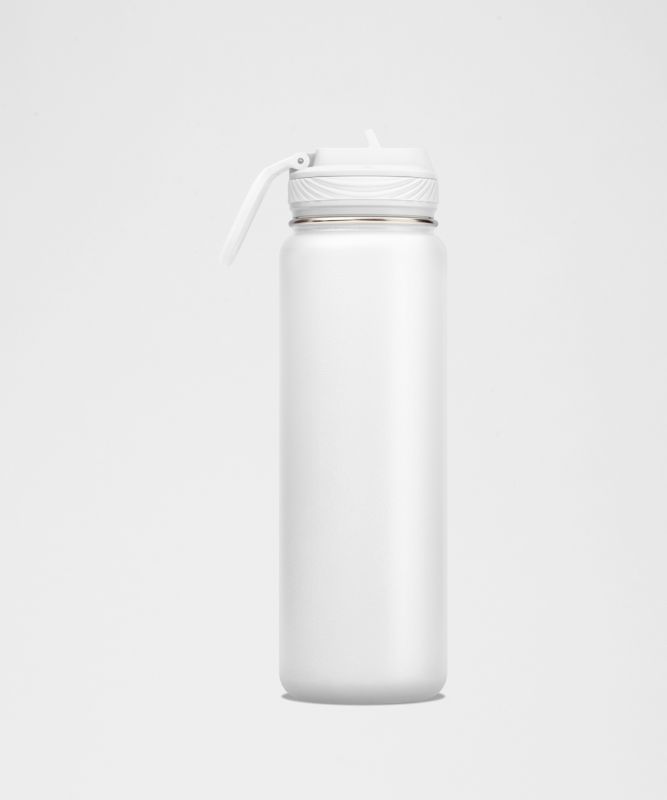 Bouteille d’eau Back to Life *710 ml *Bouchon avec paille