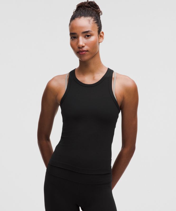 Débardeur dos nageur lululemon Align™ longueur taille - Noir