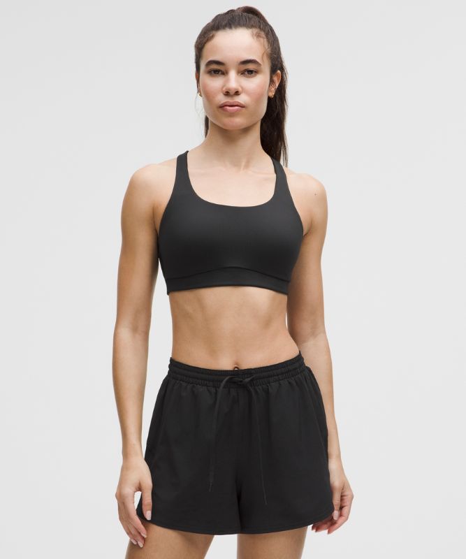 Soutien-gorge lululemon Energy Maintien moyen bonnets B-D *Evolve - Noir
