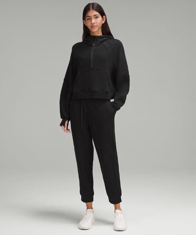 Sweat à capuche Scuba Oversized demi-zippé