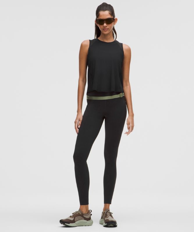 Legging Fast and Free taille haute 71 cm *5 poches - Noir