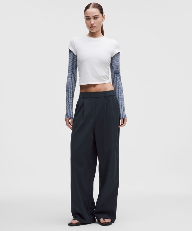 Pantalon Daydrift large taille haute *Standard - True Navy
