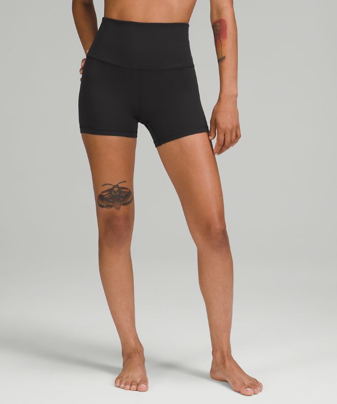 Short lululemon Align™ taille haute 10 cm - Noir
