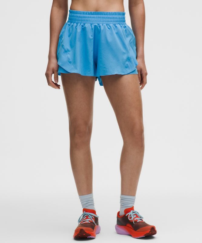 Short de running Shake It Out taille haute 6 cm