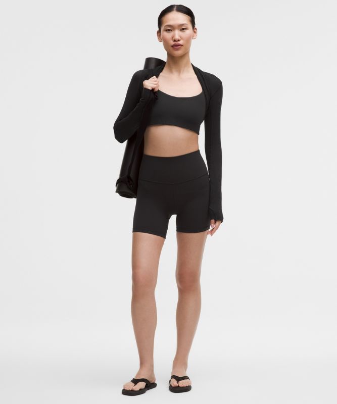 Short lululemon Align™ taille haute 15 cm - Noir