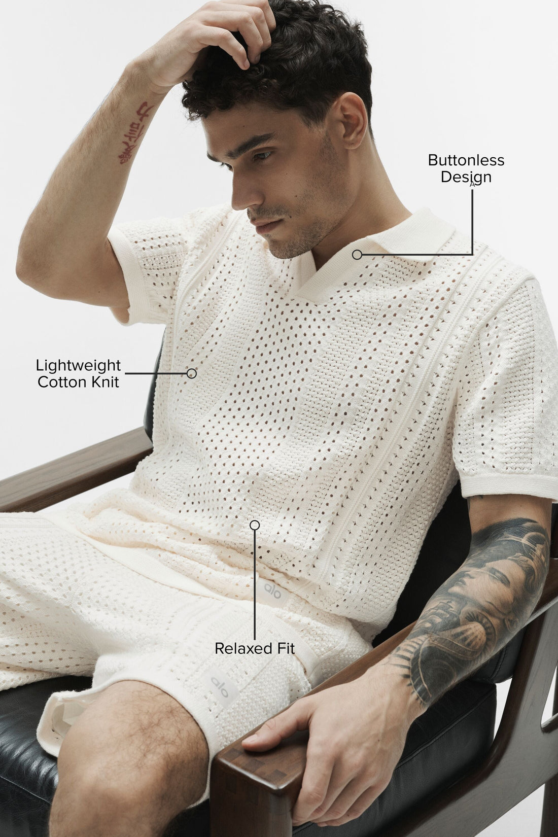 Manches Courtes Coastline Knit