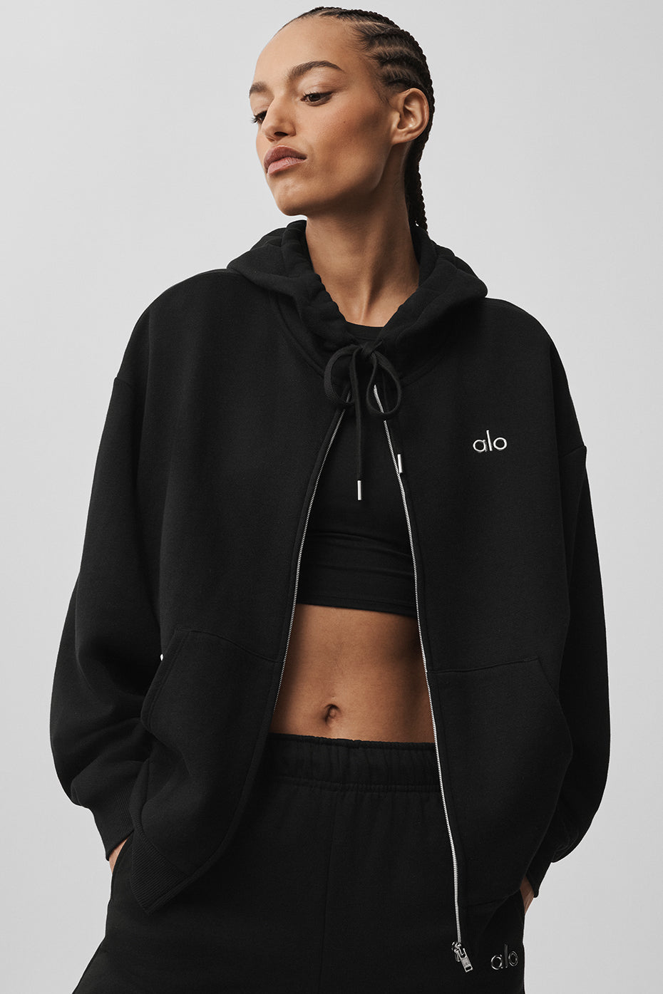 Zippé à Capuche