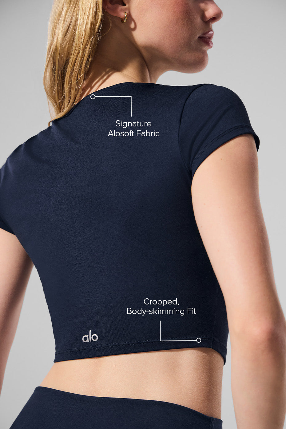 Manches Courtes Crop Finesse soft