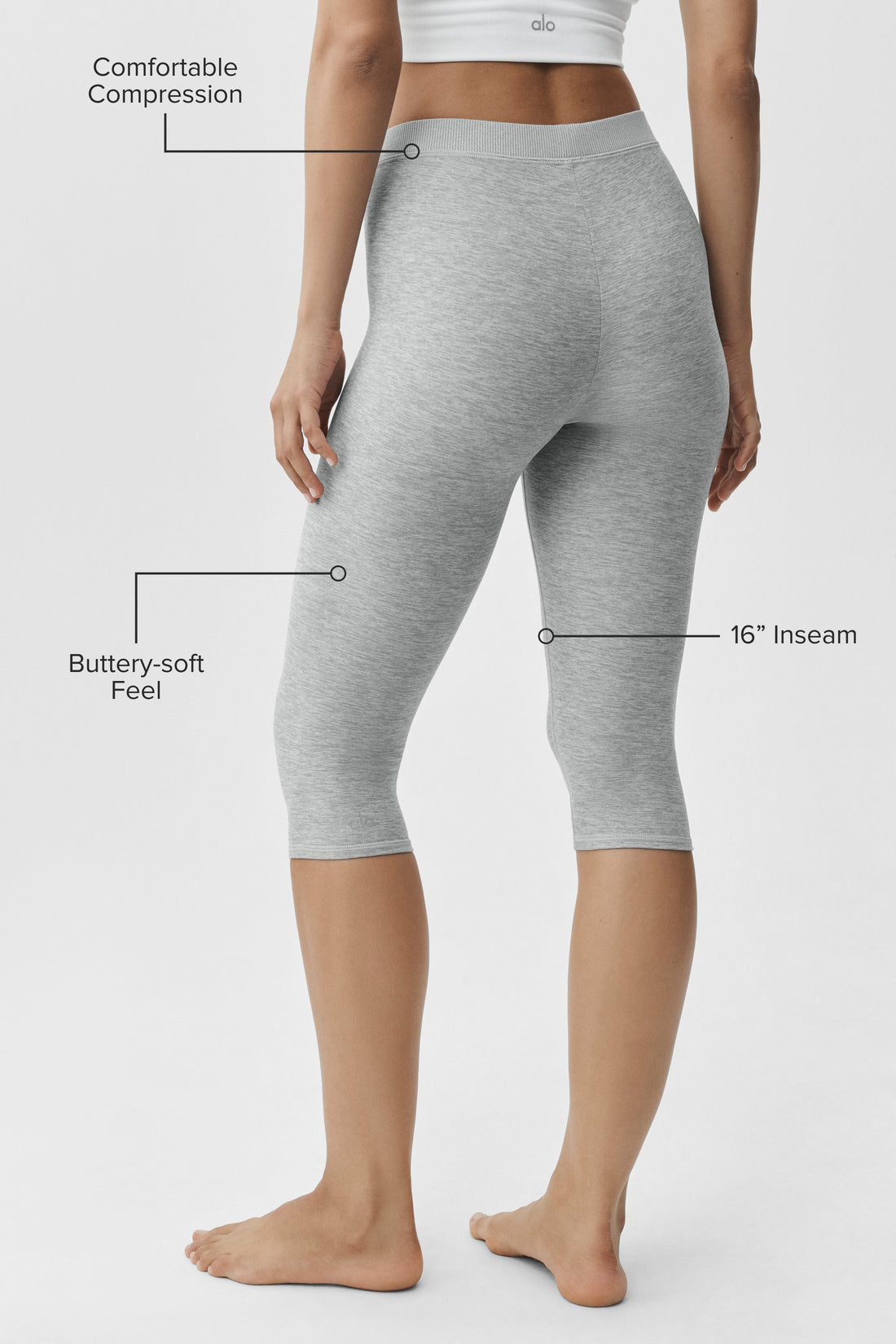 Legging Alosoft High-Waist Iconic 90's Capri